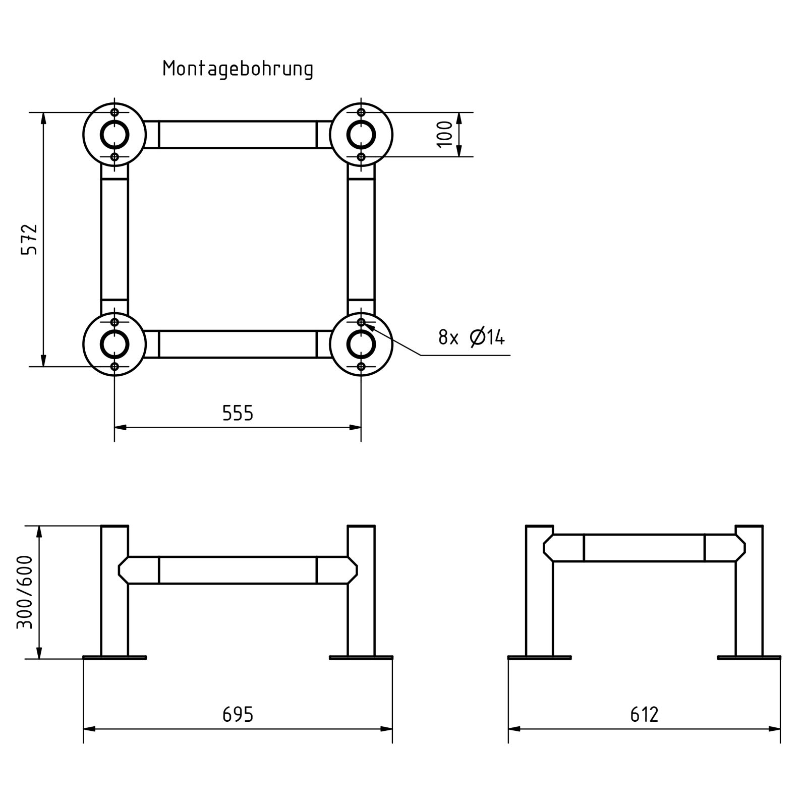 Abmessungen Abmessungen